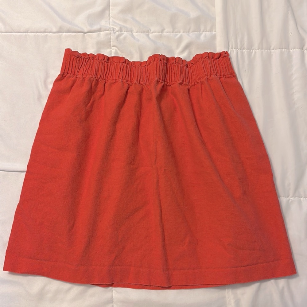 J.Crew Women’s Skirt -Orange/Coral